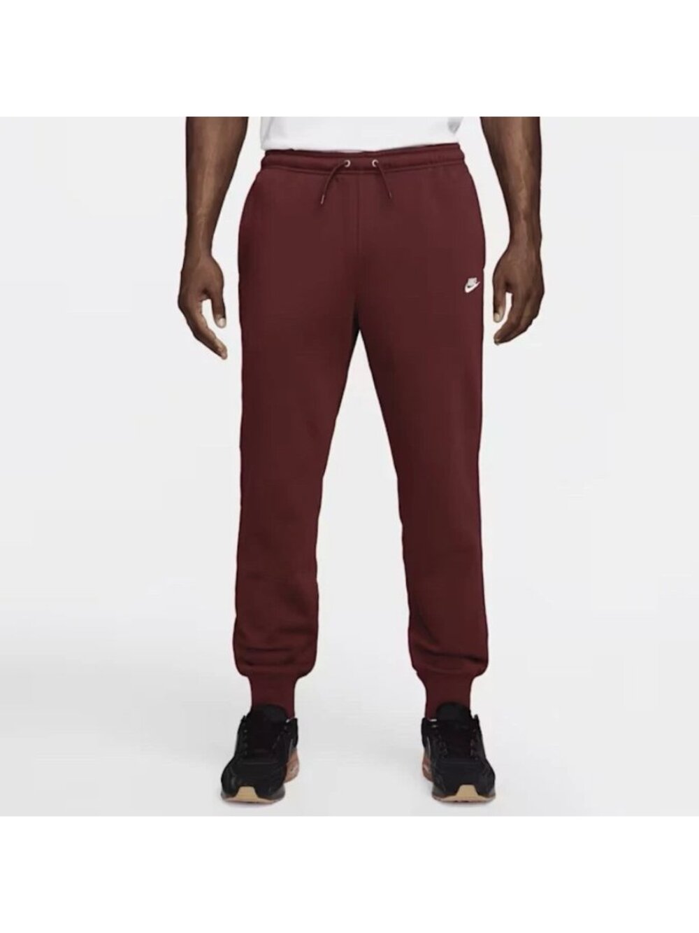 Nike Club Dark Team Red Brushed Fleece Pants (FN3808-619) Men’s Size 2XL